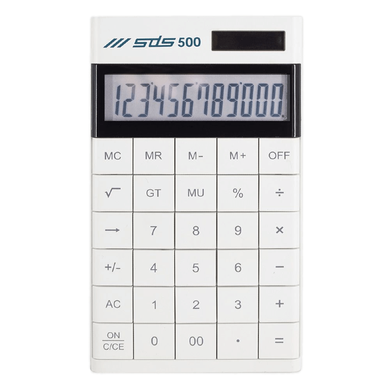 White SDS500 Calculator